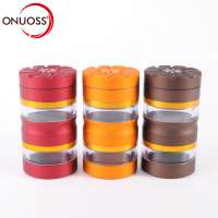 Onuoss Wholesale Factory JL-464JA-3 50*93mm-5  Portable Aluminum alloy Herb Grinder smoking accessories Custom available