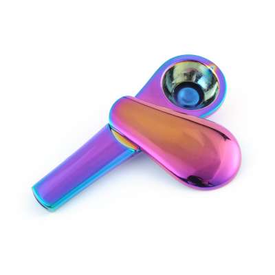 JL-698  High quality long  smoking pipe borosilicate tobacco pipe silicone water  glass smoking water hand pipes