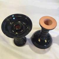 In stock clay bowl ceramic for shisha hookah mixed random colors